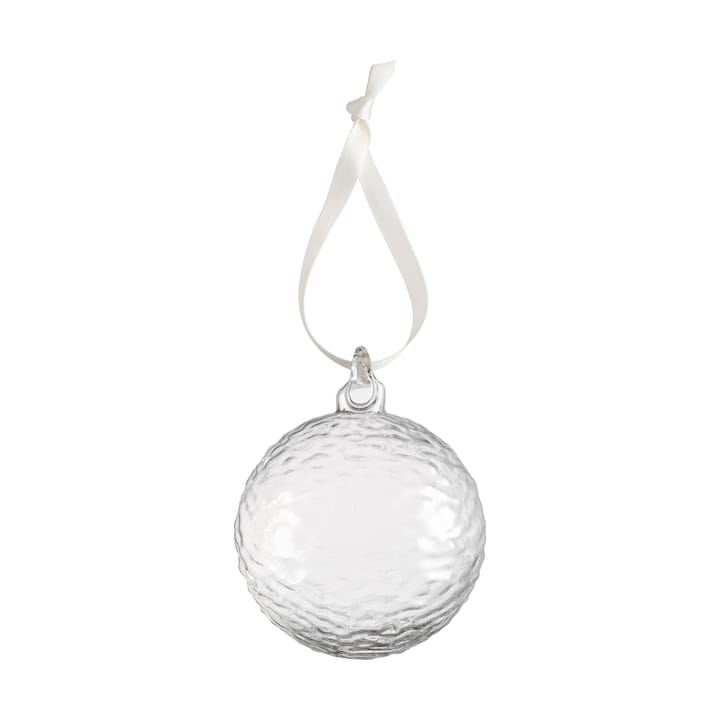 Gry Marble Christmas bauble Ø5 cm, Clear Cooee Design