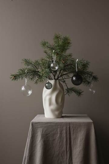 Gry Marble Christmas bauble Ø5 cm - Smoke - Cooee Design