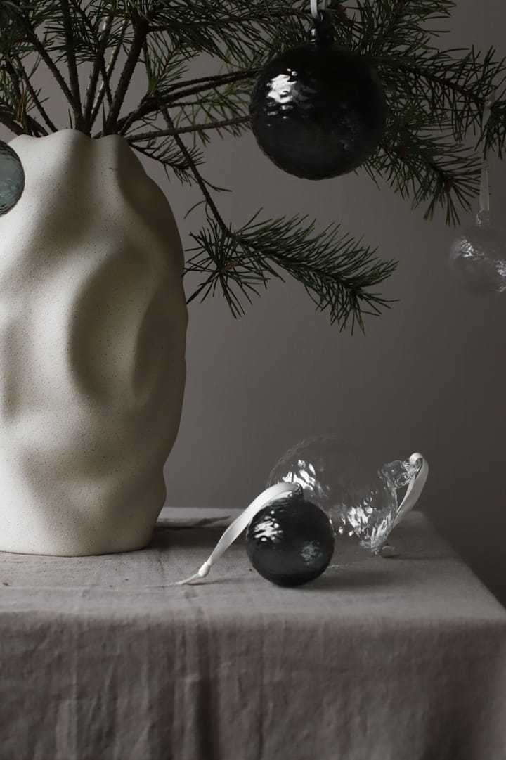 Gry Marble Christmas bauble Ø5 cm, Smoke Cooee Design