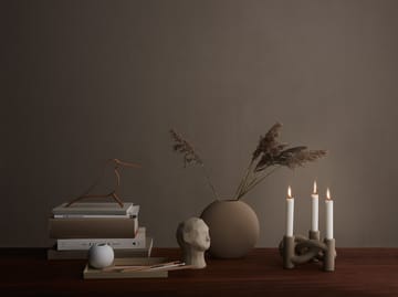 Lykke Three candle sticks - sand - Cooee Design