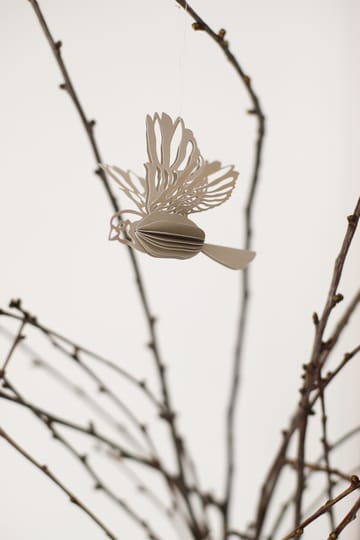 Paper bird decoration hanging - Sand - Cooee Design