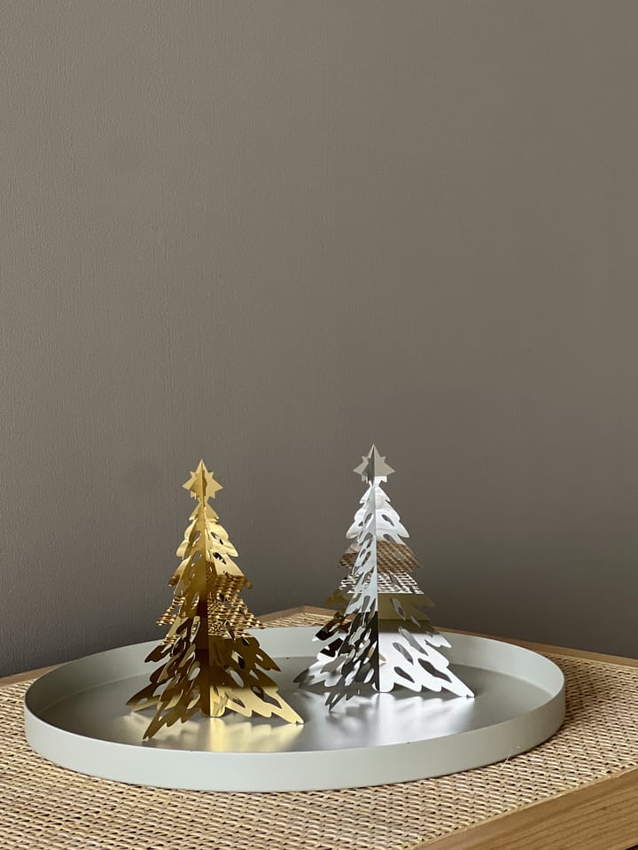 Pinetree decorative tree 15 cm, Stainless Steel Cooee Design