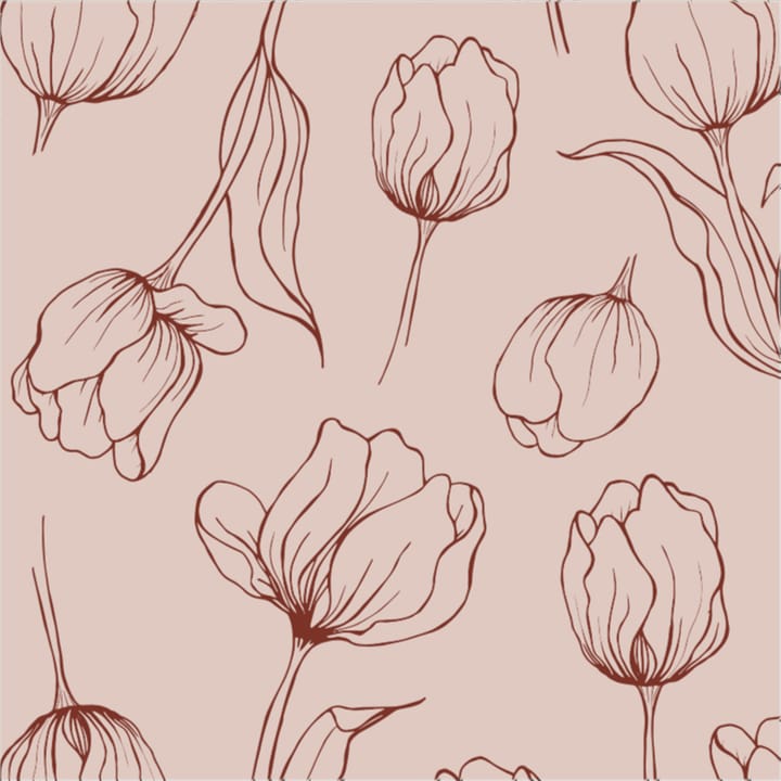 Tulipa napkins 33x33 cm, Blush Cooee Design