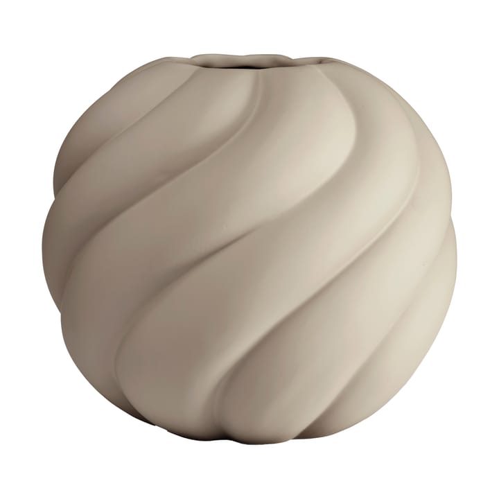 Twist ball vase 20 cm, Sand Cooee Design