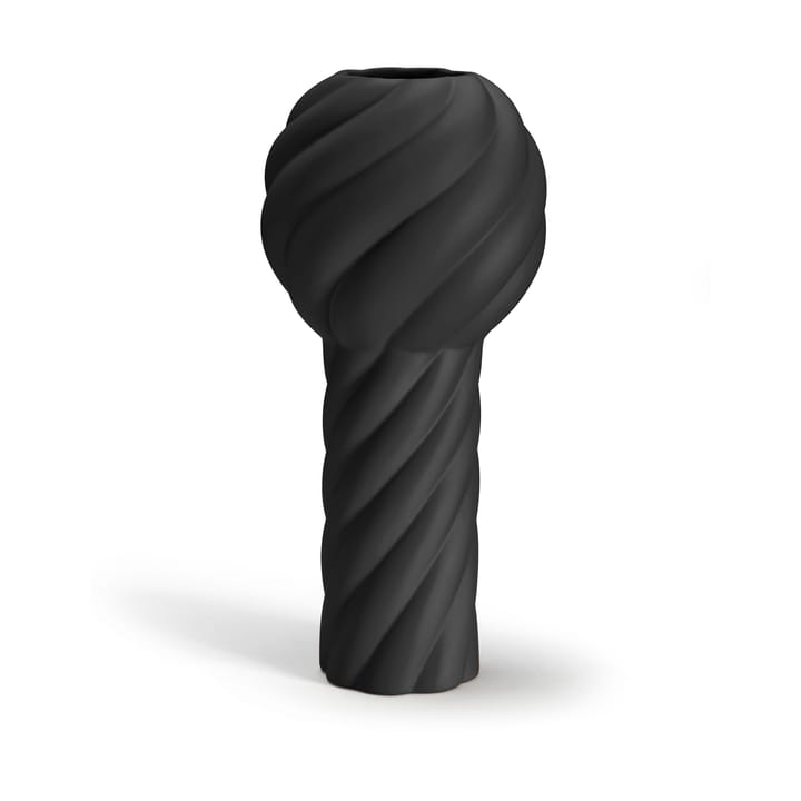 Twist pillar vase 34 cm, Black Cooee Design