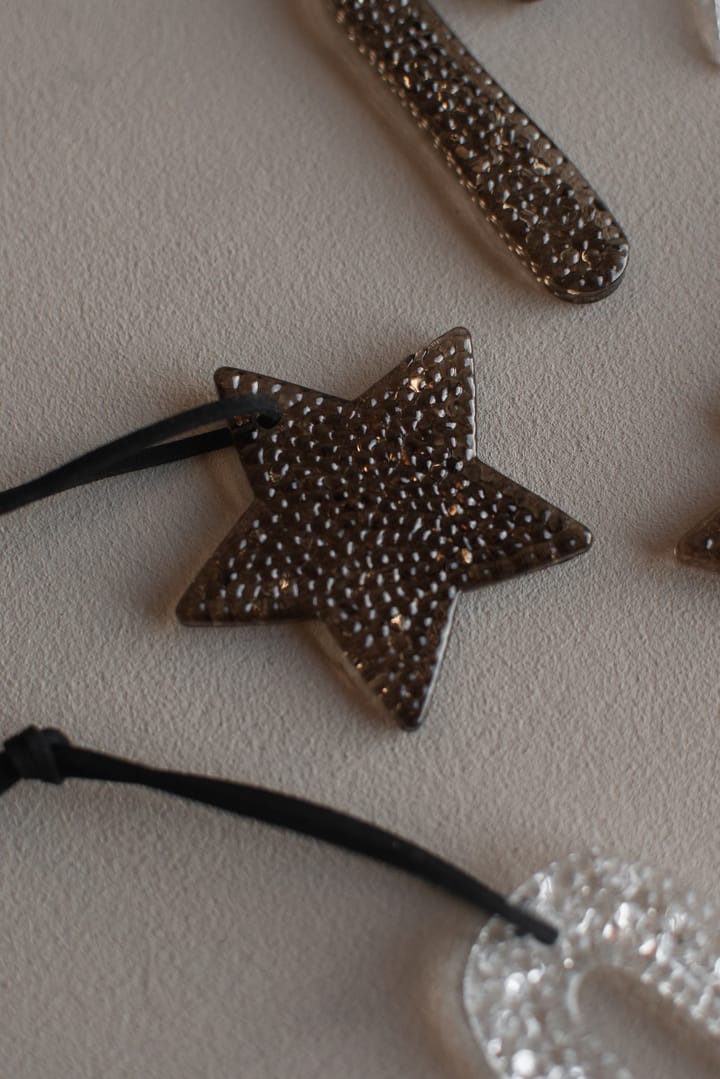 Airy hanging star decorative ornament, Brown DBKD