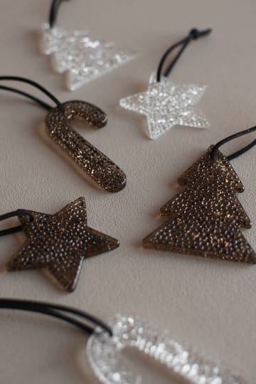 Airy hanging star decorative ornament - Brown - DBKD