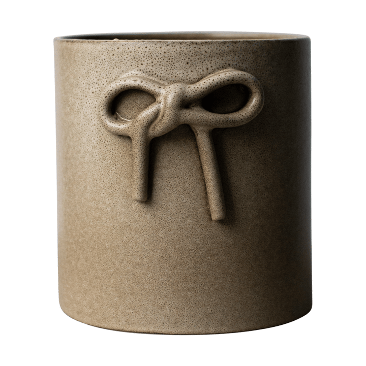 Bow pot Ø14 cm, Beige DBKD