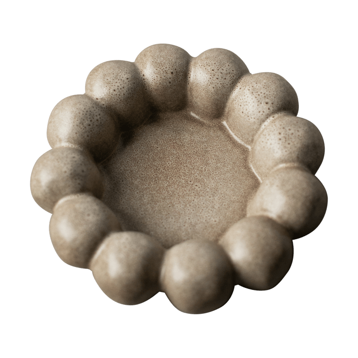 Bright candle tray Ø17 cm, Beige DBKD