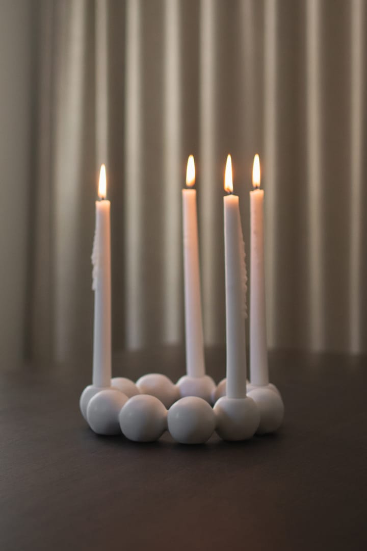 Bright candleholder Ø27 cm, White DBKD