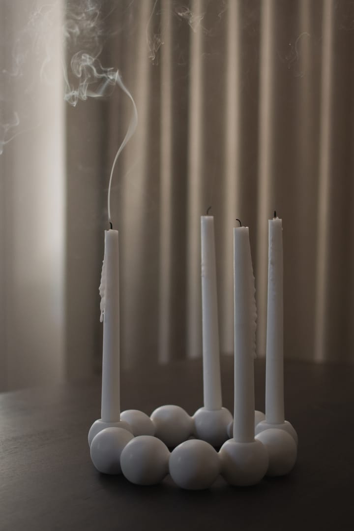 Bright candleholder Ø27 cm, White DBKD