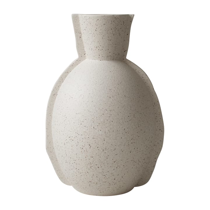 Edge vase H30 cm, Creme dot DBKD