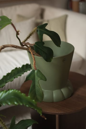 Flora pot Ø19 cm - Green - DBKD