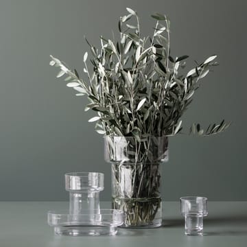 Keeper glass vase 17 cm - Clear - DBKD