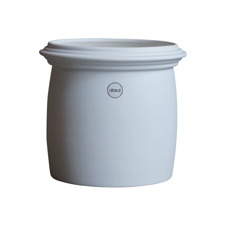 Kruset flower pot matte white, Small Ø18 cm DBKD