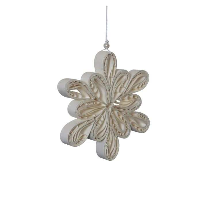 Light Flake snowflake white - large Ø12 cm - DBKD