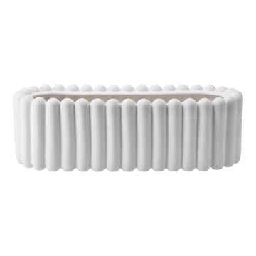 Mist flower pot oval - White - DBKD