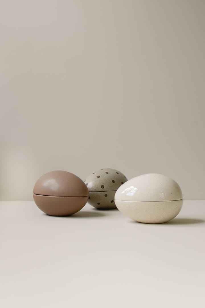 Nest bowl, Beige dot DBKD