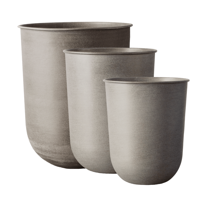 Out flower pot 3-pack, Beige DBKD