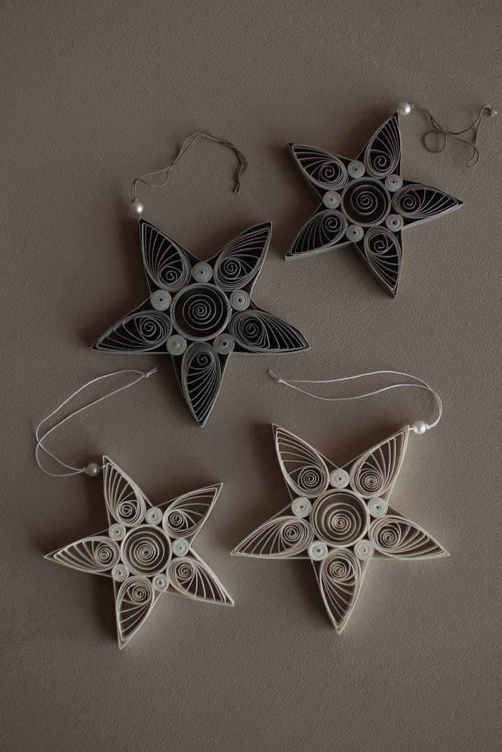 Paper star Christmas decoration 10.5 cm, Mole DBKD