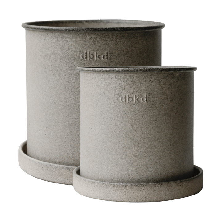 Plant pot small 2-pack, Beige DBKD