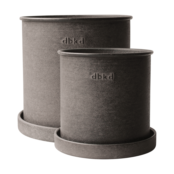 Plant pot small 2-pack, Brown DBKD