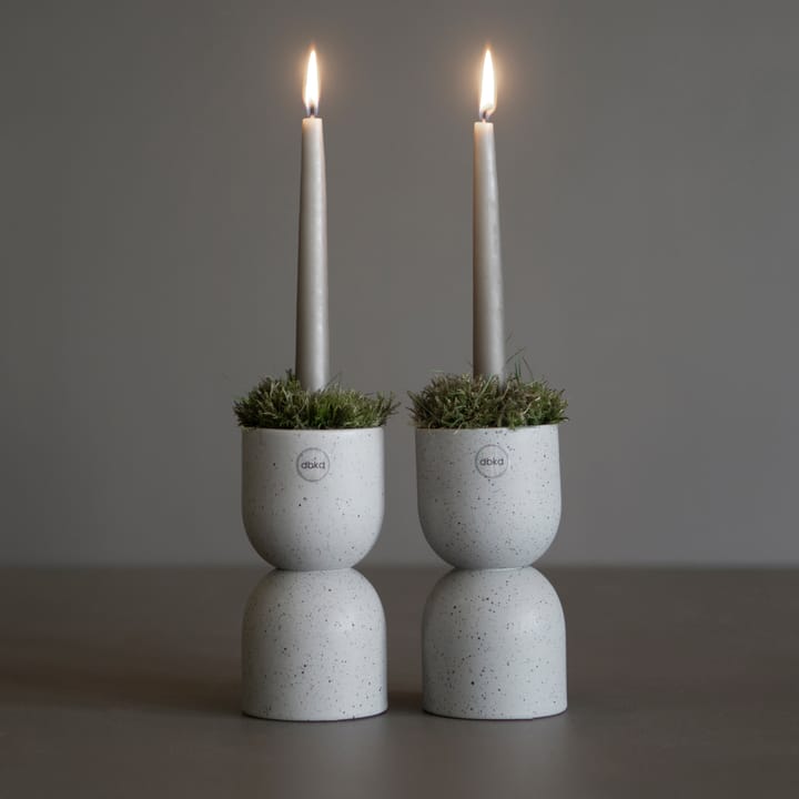 Post candle sticks 16 cm, mole dot DBKD