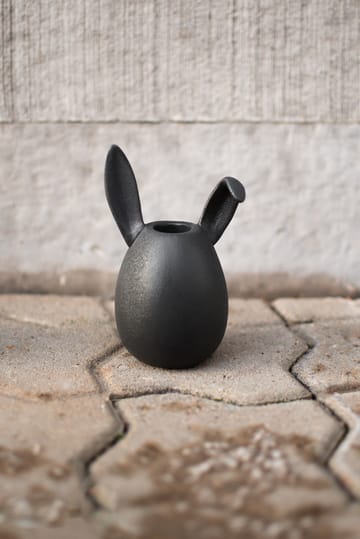 Rabbit candlestick 13 cm - Cast iron - DBKD