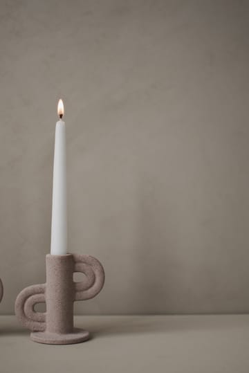 Swirl Slide candle holder - Nude - DBKD