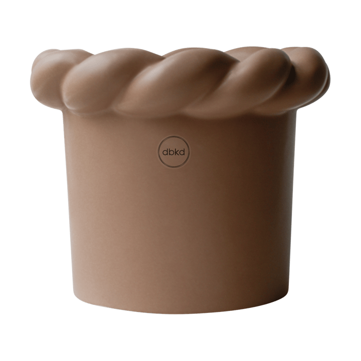 Twine flower pot Ø14 cm, Nougat DBKD