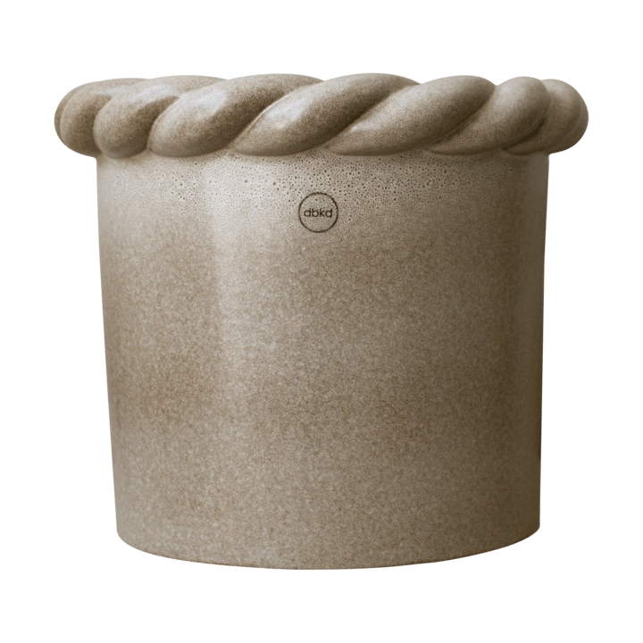 Twine flower pot Ø22 cm, Beige DBKD