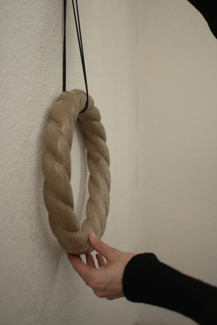 Twine wreath Ø27 cm, Beige DBKD