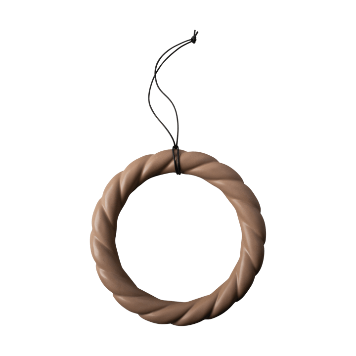 Twine wreath Ø27 cm - Nougat - DBKD