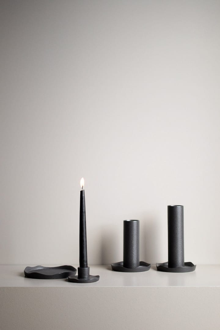 Wave candle sticks, Cast iron DBKD