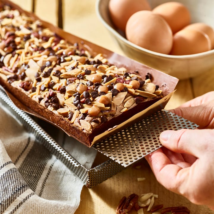 Baking tray with removable base, 10.5x35 cm De Buyer