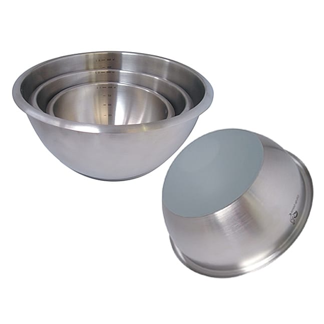 De Buyer mixing bowl with silicone base, 2.1 l De Buyer