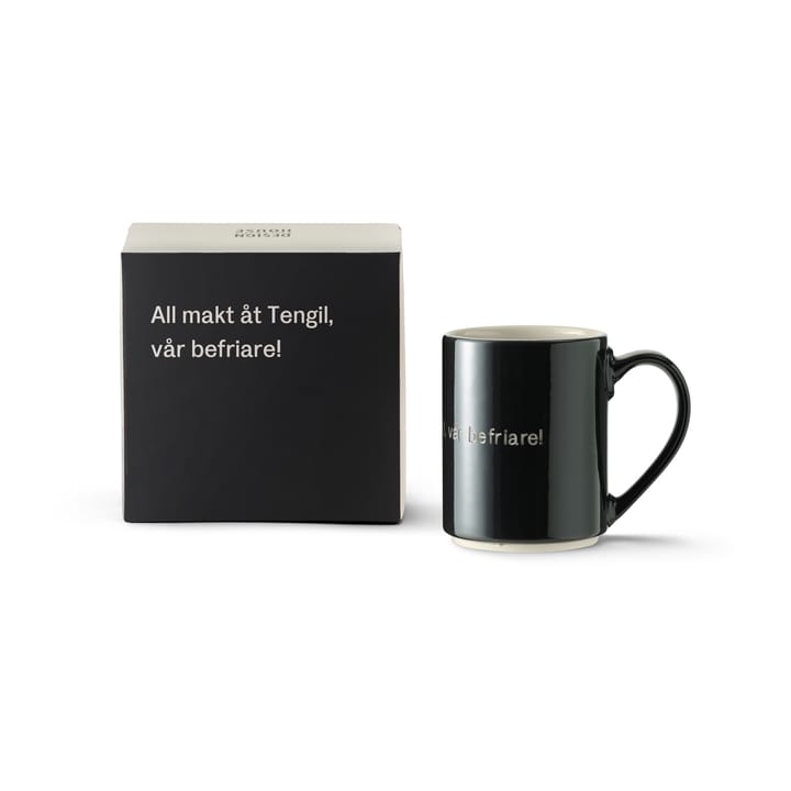 Astrid Lindgren mug 'All makt åt Tengil', Swedish text Design House Stockholm