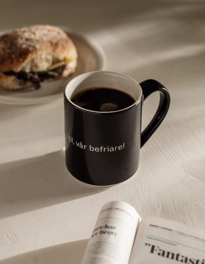 Astrid Lindgren mug 'All makt åt Tengil', Swedish text Design House Stockholm