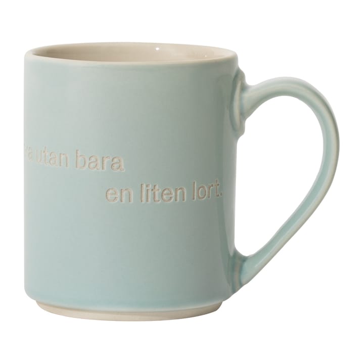 Astrid Lindgren mug. annars är man ingen människa, Svensk text Design House Stockholm