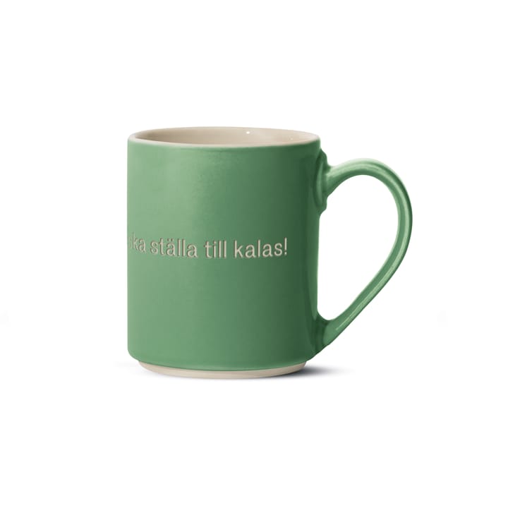 Astrid Lindgren mug, jag vet en som ska…, Swedish text Design House Stockholm