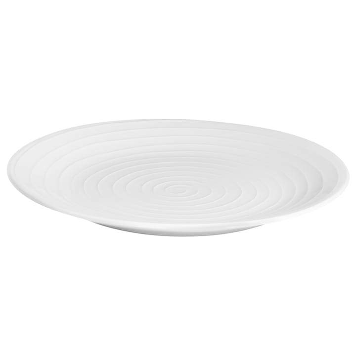 Blond dinner plate 28 cm, stripe white Design House Stockholm