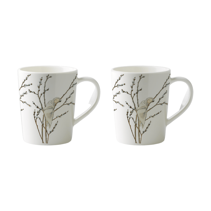 Little Willow mulled wine mug 10 cl 2-pack - White - Design House Stockholm