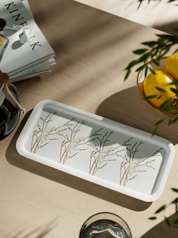 Little Willow tray 28x13 cm - White - Design House Stockholm