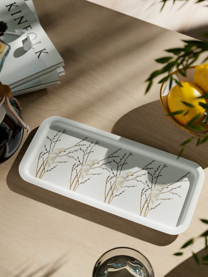 Little Willow tray 28x13 cm, White Design House Stockholm