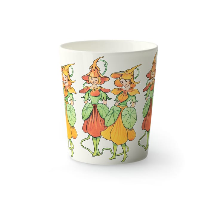 Nasturtium mug 28 cl - White - Design House Stockholm