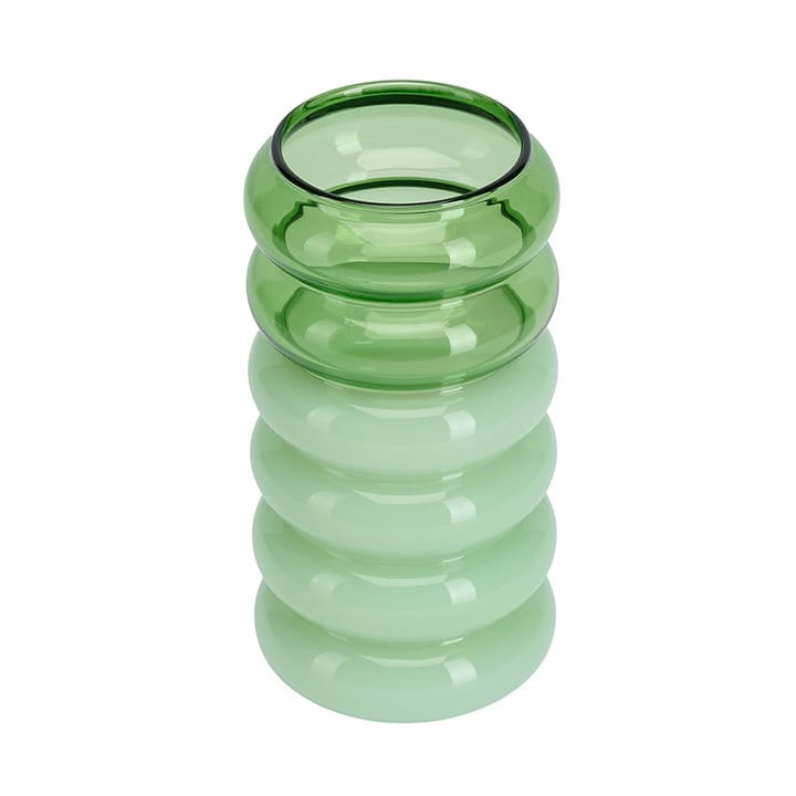 Bubble 2-in-1 vase and candle holder 13.5 cm, Green Design Letters