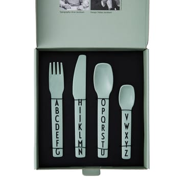 Design Letters children's cutlery melamine - green - Design Letters