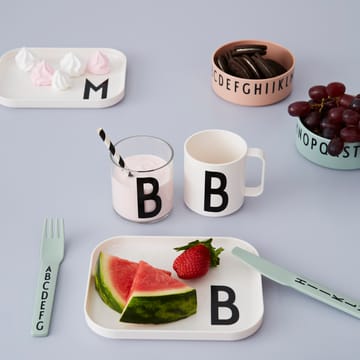 Design Letters children's cutlery melamine - green - Design Letters