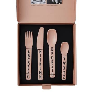 Design Letters children's cutlery melamine - Nude - Design Letters