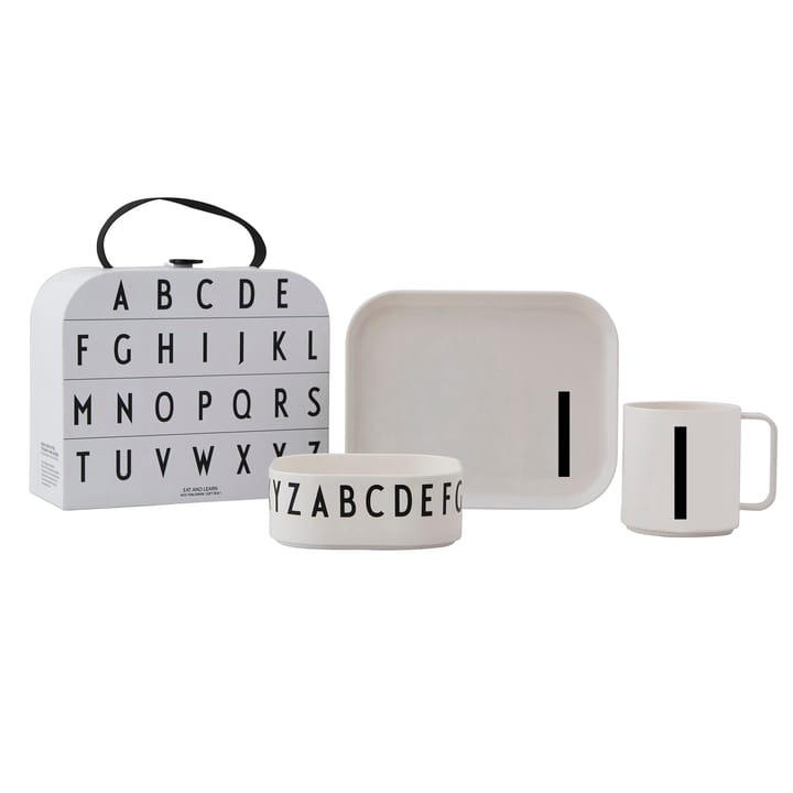 Design Letters children's dinnerware set - I - Design Letters